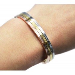 Armband "Vivre d'amour et de chocolat"