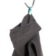 Peignoir en mousseline gris anthracite (24-36 mois)