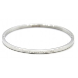 Armband "Vivre d'amour et de chocolat"