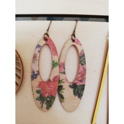 Boucles d'oreilles Spring floral Restore