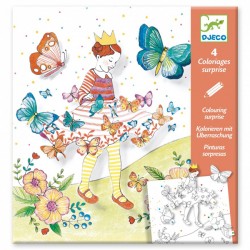 Beeldschone kleurplaten - Lady Butterfly