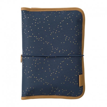 Pochette de change Pois indigo Fresk