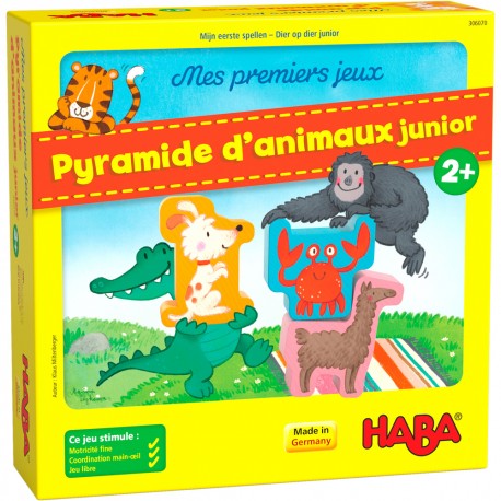 Mes premiers jeux - Pyramide d'animaux jr Haba