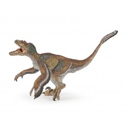 Figurine Velociraptor à plumes Papo
