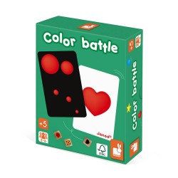 Janod snelheidsspel Color battle