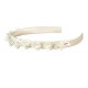 Diadeem Miriam wit