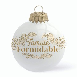 Boule de Noël "Famille formidable"