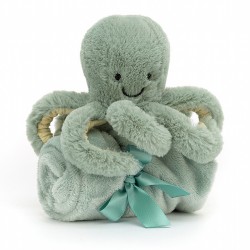 Tetra knuffeldoek octopus mint - Jellycat