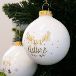 Boule de Noël "Papa adoré"