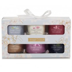 Coffret Fleurs de Sakura - 6 votives en verre Yankee candle