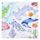 Siliconen placemat te tekenen - Corail wildlife