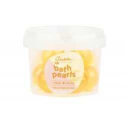 8 perles d'huile de bain jaunes