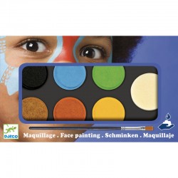 Palette 6 couleurs & Accessoires Maquillage nature