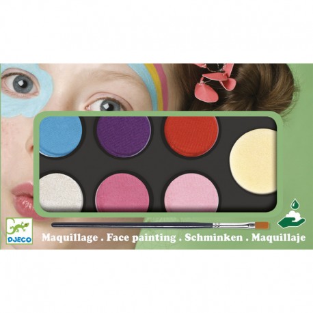Palette 6 couleurs & Accessoires Maquillage sweet