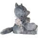 Linoo Peluche Papa/Maman Loup et son petit (35 cm)