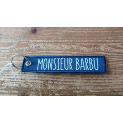Porte-clé "Monsieur Barbu"