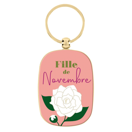 Porte-clef "Fille de novembre"