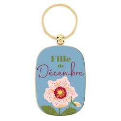 Porte-clef "Fille de décembre"