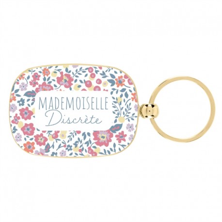 Sleutelhanger "Mademoiselle discrète"