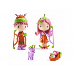 Djeco Tinyly Figuur - Lily & Sylvestre