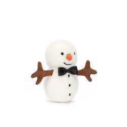 Peluche Bonhomme de neige Festive mini Jellycat (10 cm)