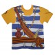 Piraat T-shirt 6-9 jaar