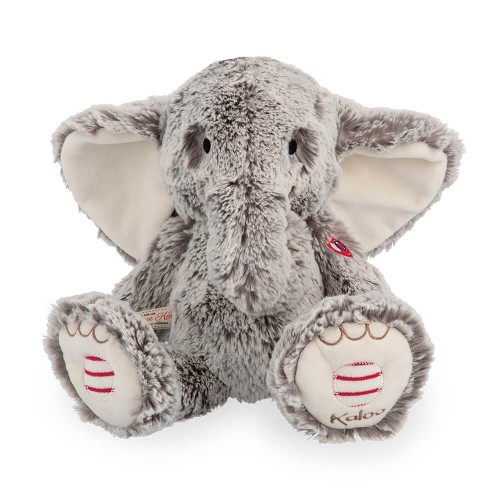 Verleiden een vuurtje stoken Conserveermiddel Muziek Knuffel olifant grijs Prestige Kaloo (31 cm) - Pingouin à Roulettes