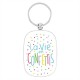 Sleutelhanger "La vie en confettis"