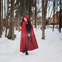 Rodekapje cape voor volwassenen