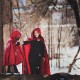 Cape chaperon rouge pour adulte