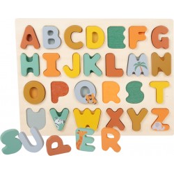 Encastrement puzzle ABC Safari