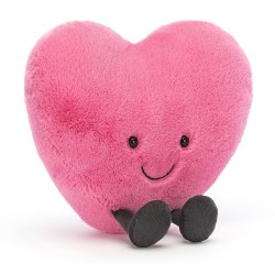Knuffel hart amuseable roze large Jellycat