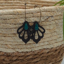 Boucles Bakoua vert Folly d.