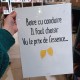 Poster "Boire ou conduire, il faut choisir..."