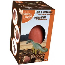 Oeuf dinosaure à déterrer