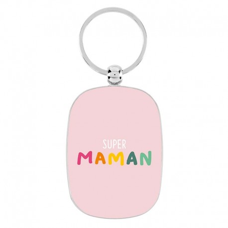 Porte-clef "Super Maman"