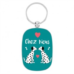 Porte-clef "Chez nous"