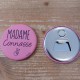 Magnetische flesopener "Madame connasse"