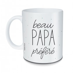 Mug "Beau papa préféré"