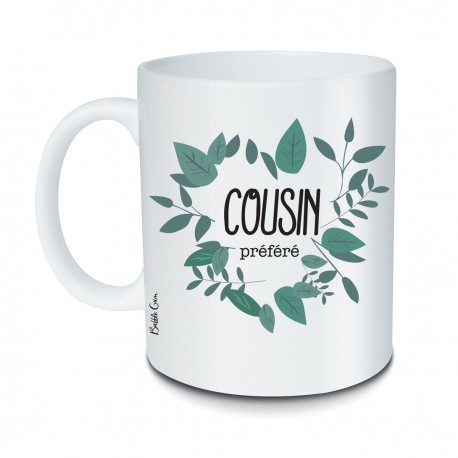 Mug "Cousin préféré"