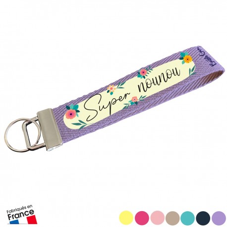 Porte-clef "Super nounou"