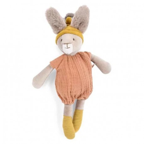 Petit lapin argile Moulin Roty (32 cm)