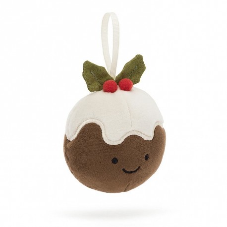 Pudding Christmas Decoration Jellycat