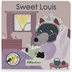 Voelboek met geluiden "Sweet Louis"