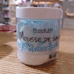 Mousse de savon de Marseille