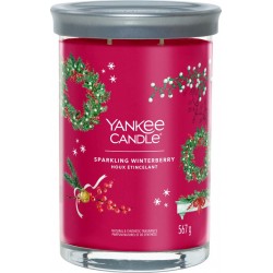 Kaars signature Sparkling winterberry gobelet Yankee Candle