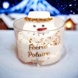 Kaars Féérie polaire "marshmallow"