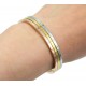 Armband zilver "Belle fille en or"