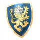 Schuim Schild Ridder blauw