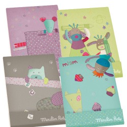 Petit carnet allumette Moulin Roty